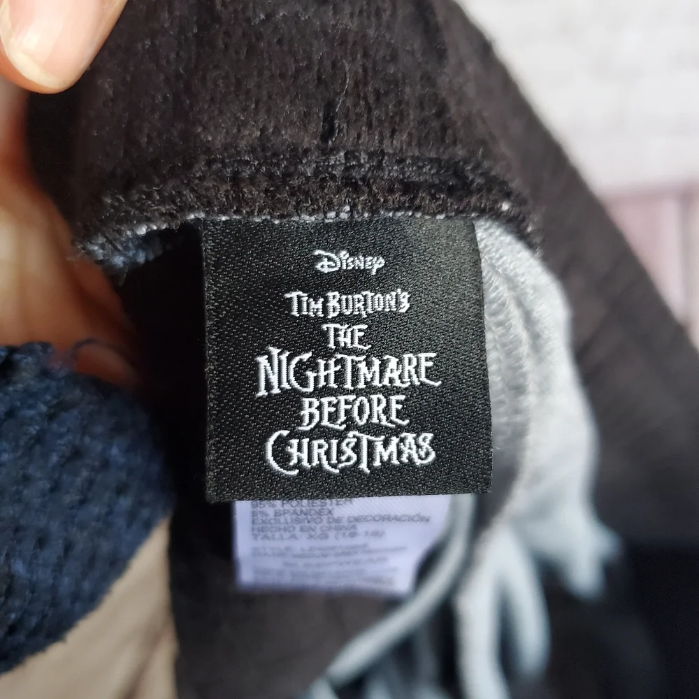 Disney The Nightmare Before Christmas Pajama Pants Pull-on Soft Comfy Halloween - Picture 5 of 10